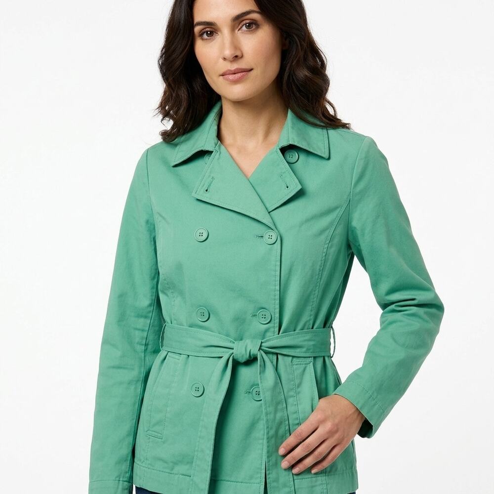 Gap RN54023 Green Jacket Women Size M